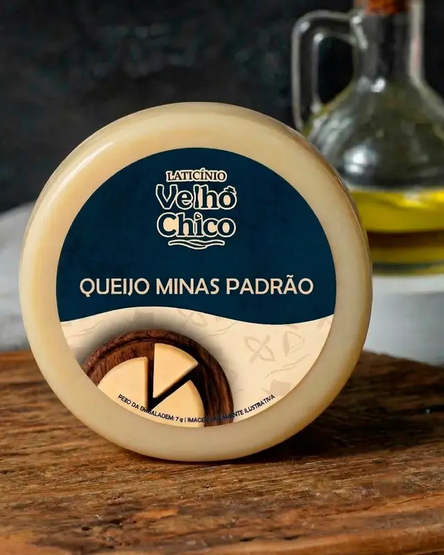 Rótulo Queijos Velho Chico