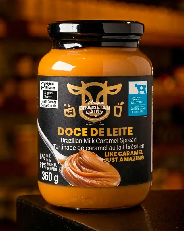 Rótulo Doce de Leite Unique Brazilian Diary